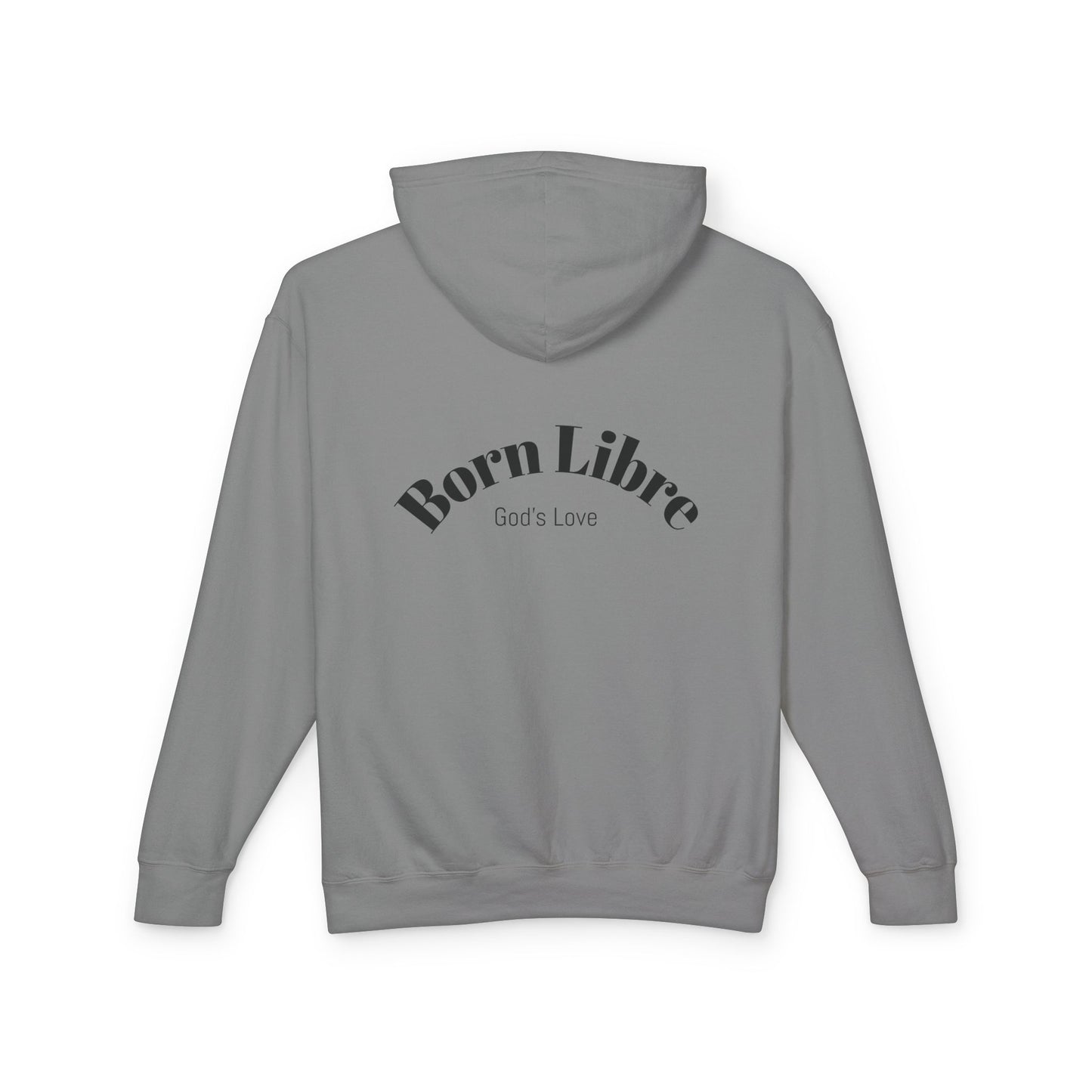 Unisex Lightweight Hooded Sweatshirt (Born Libre)
