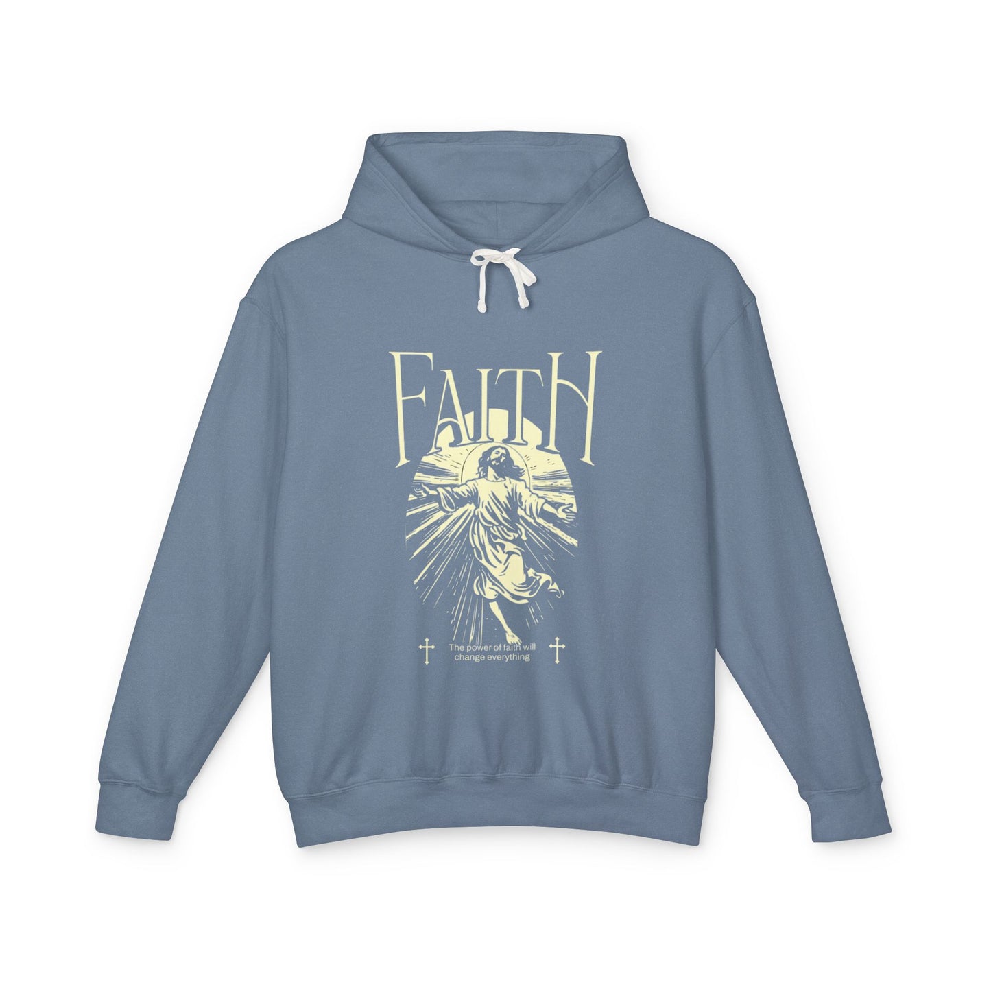 Unisex Lightweight Hooded Sweatshirt (Born Libre)