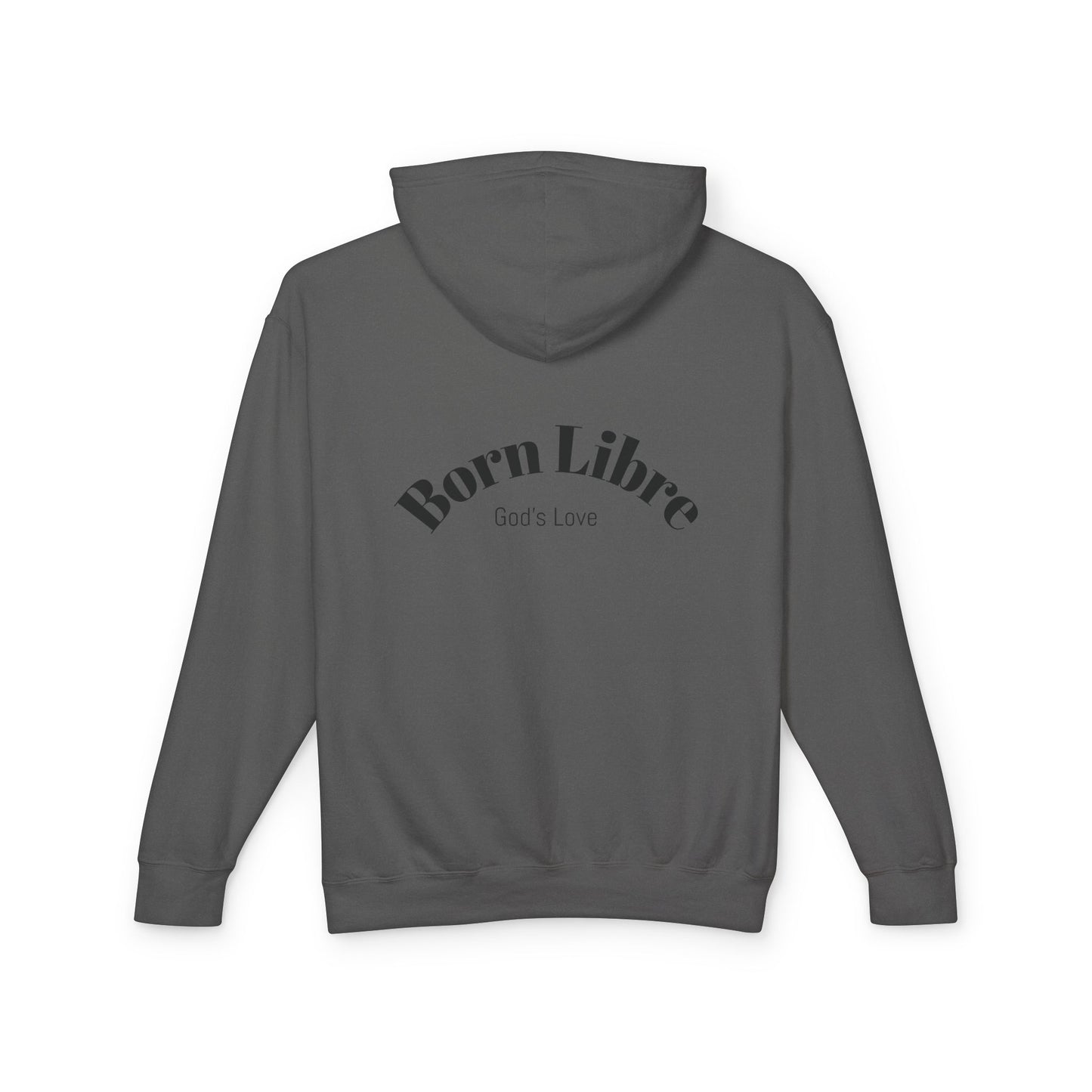 Unisex Lightweight Hooded Sweatshirt (Born Libre)