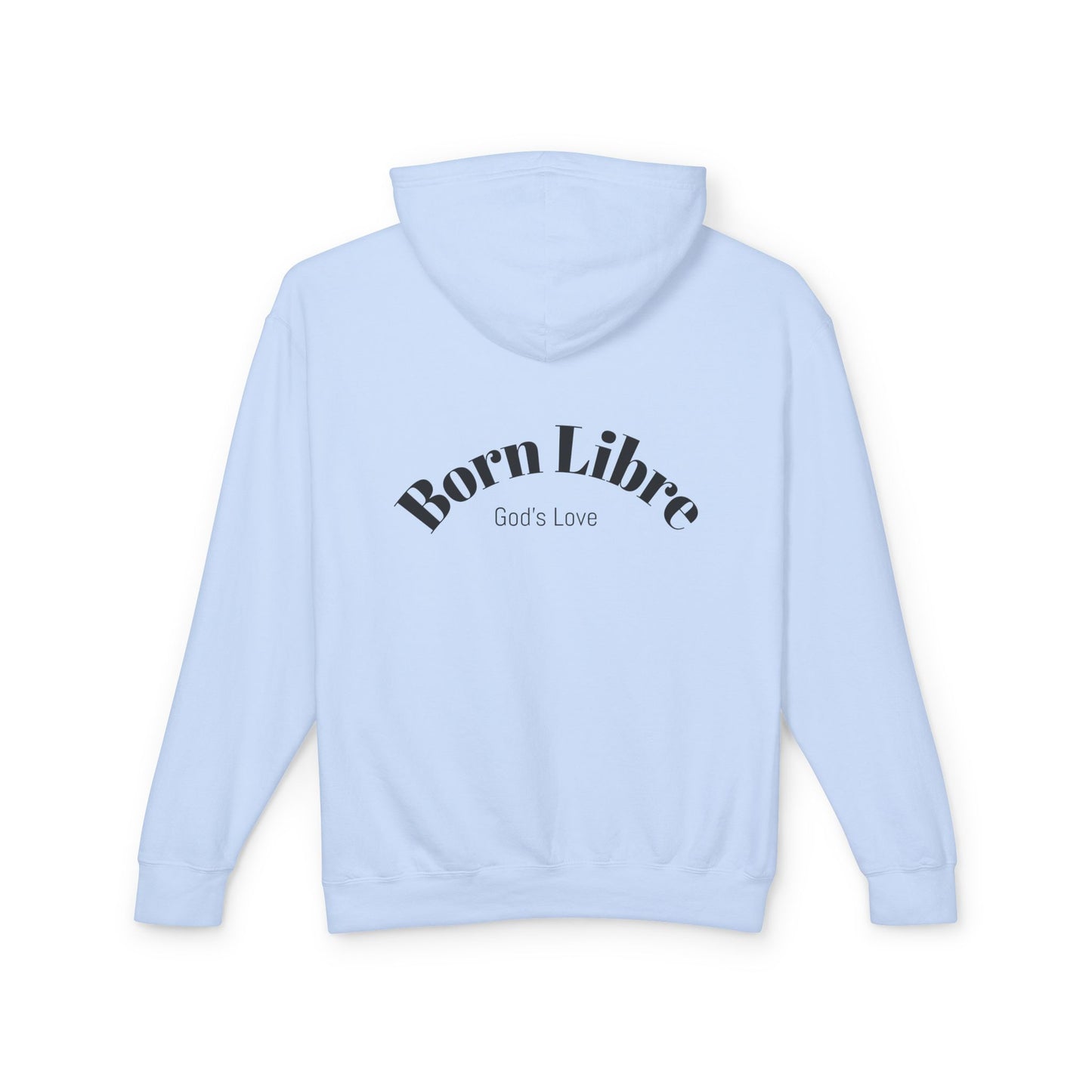 Unisex Lightweight Hooded Sweatshirt (Born Libre)