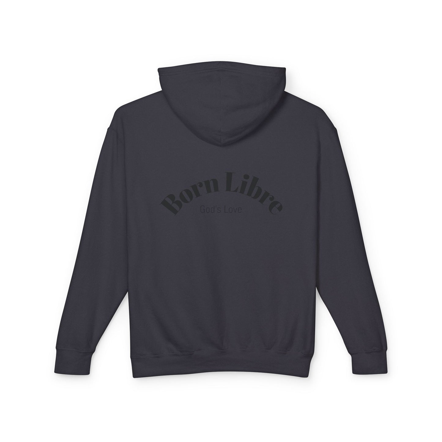 Unisex Lightweight Hooded Sweatshirt (Born Libre)