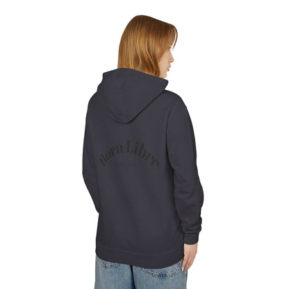 Unisex Lightweight Hooded Sweatshirt (Born Libre)