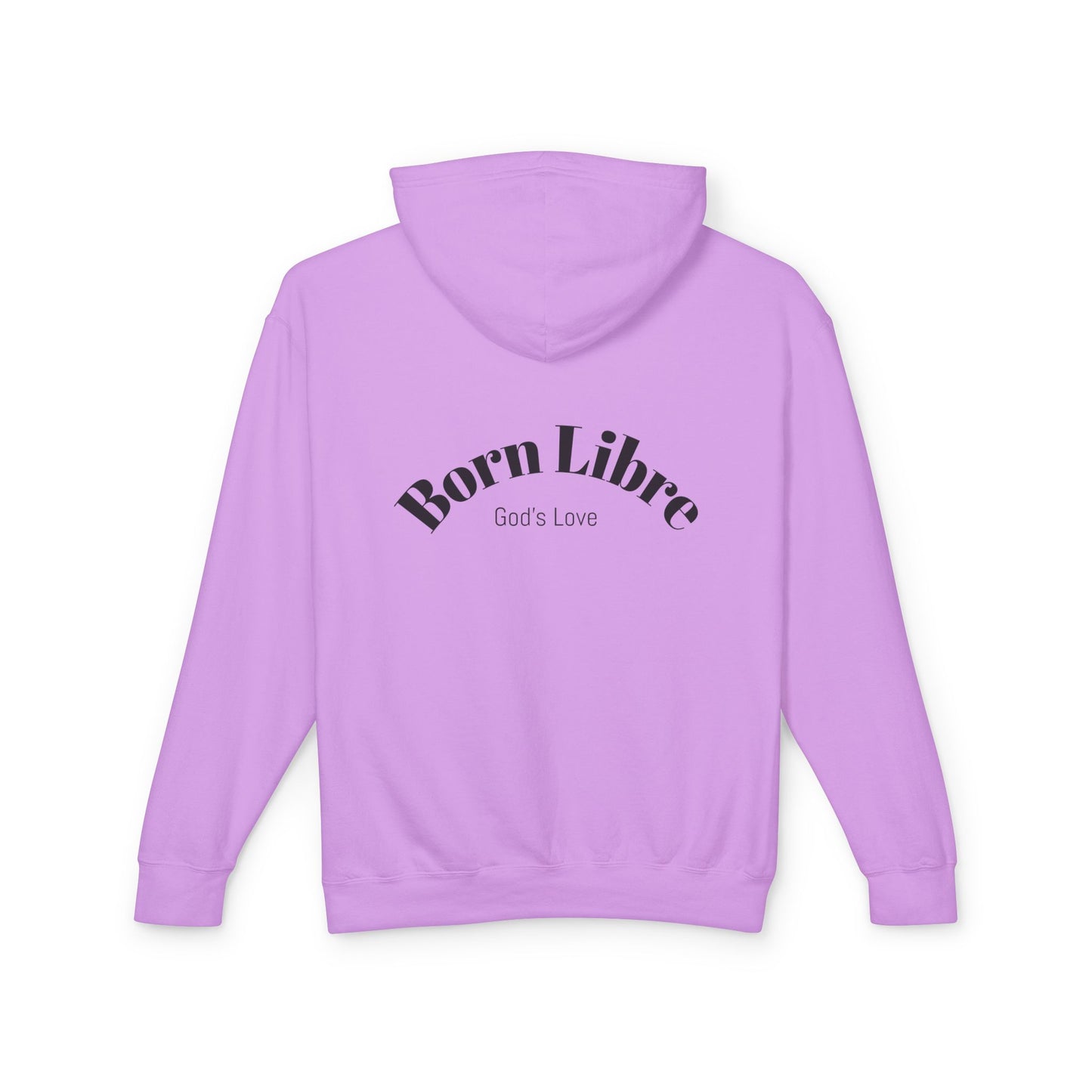 Unisex Lightweight Hooded Sweatshirt (Born Libre)