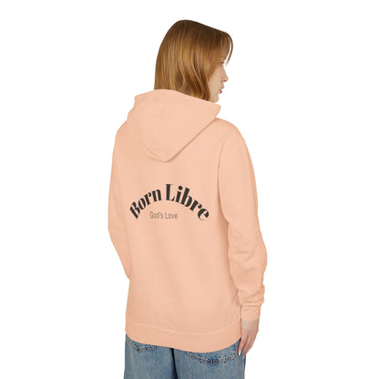 Unisex Lightweight Hooded Sweatshirt (Born Libre)